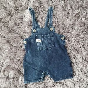 BABY DIESEL DENIM OVERALLS 12M